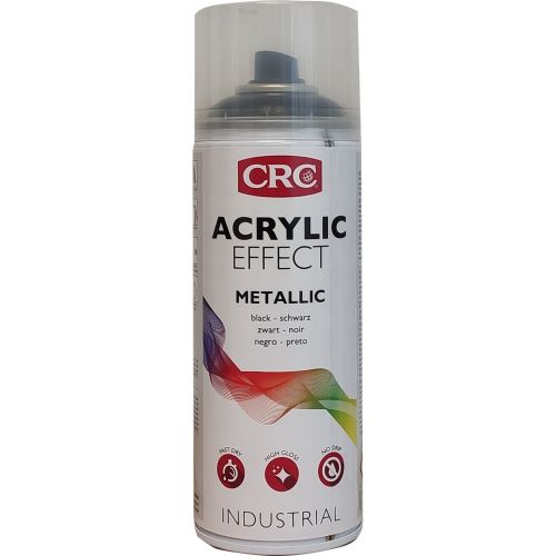 ACRYLIC PAINT METALIZADO NEGRO 400 ml